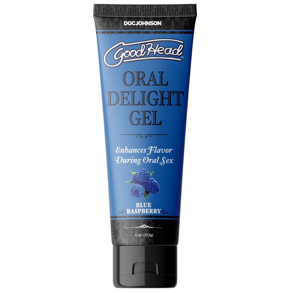 GoodHead Oral Delight Gel Blue Raspberry Bulk 4 oz.